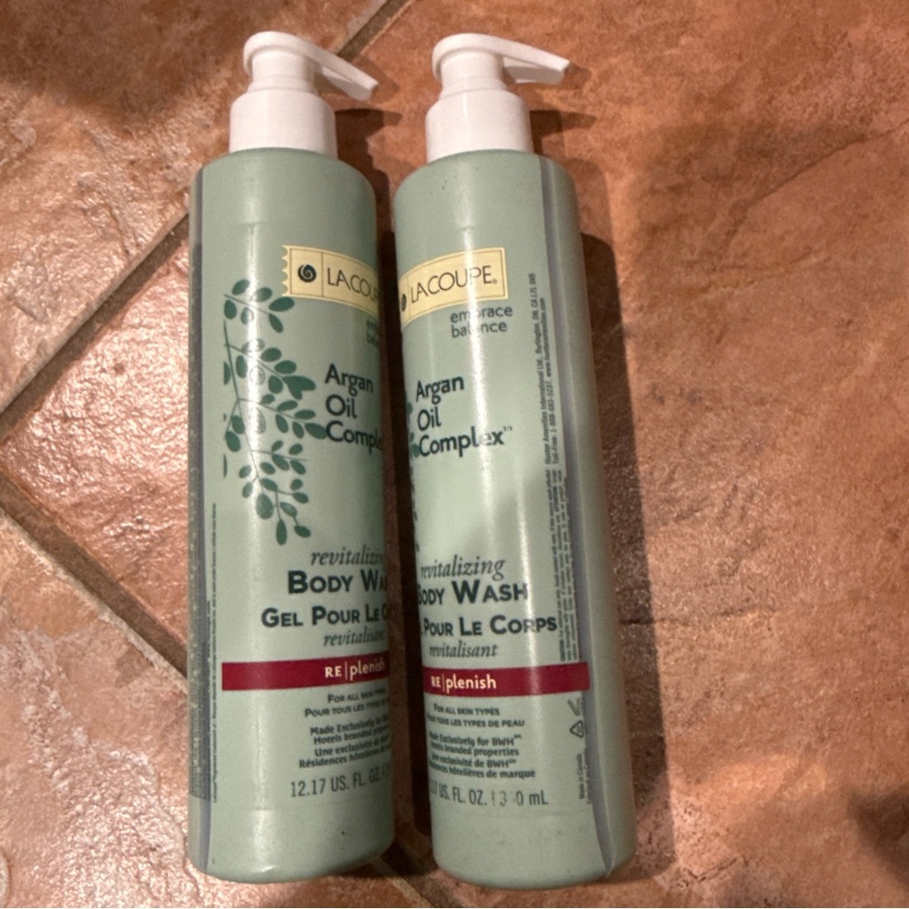 LaCoupe Argan Oil Complex Revitalizing Body Wash - Mint Green